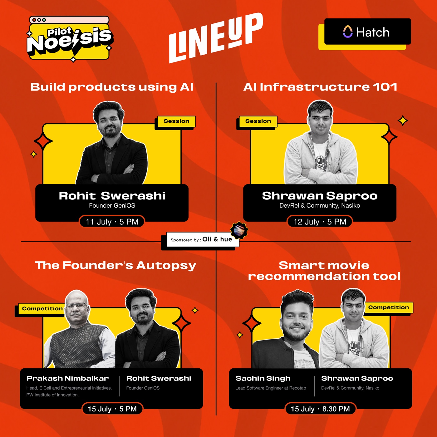 Pilot Noesis full line-up